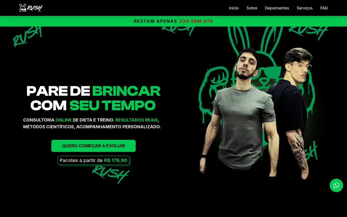 Rush Consultoria — screenshot