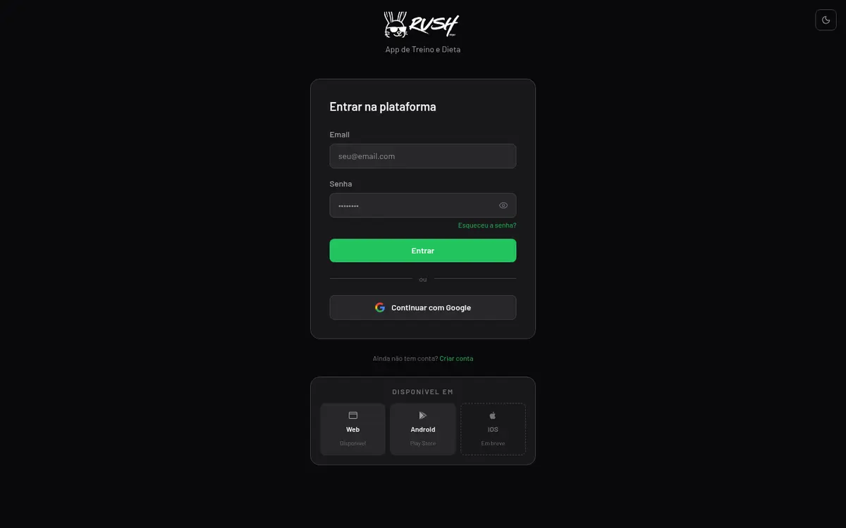 RushApp — screenshot